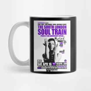 POSTER - THE SOUTH LONDON - SOUL TRAIN - PRINCE Mug